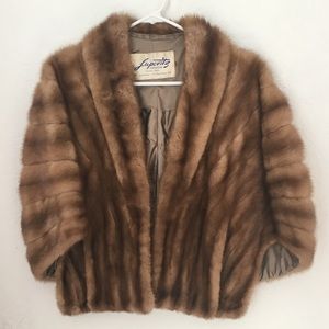 Vintage Mink Stole S/M